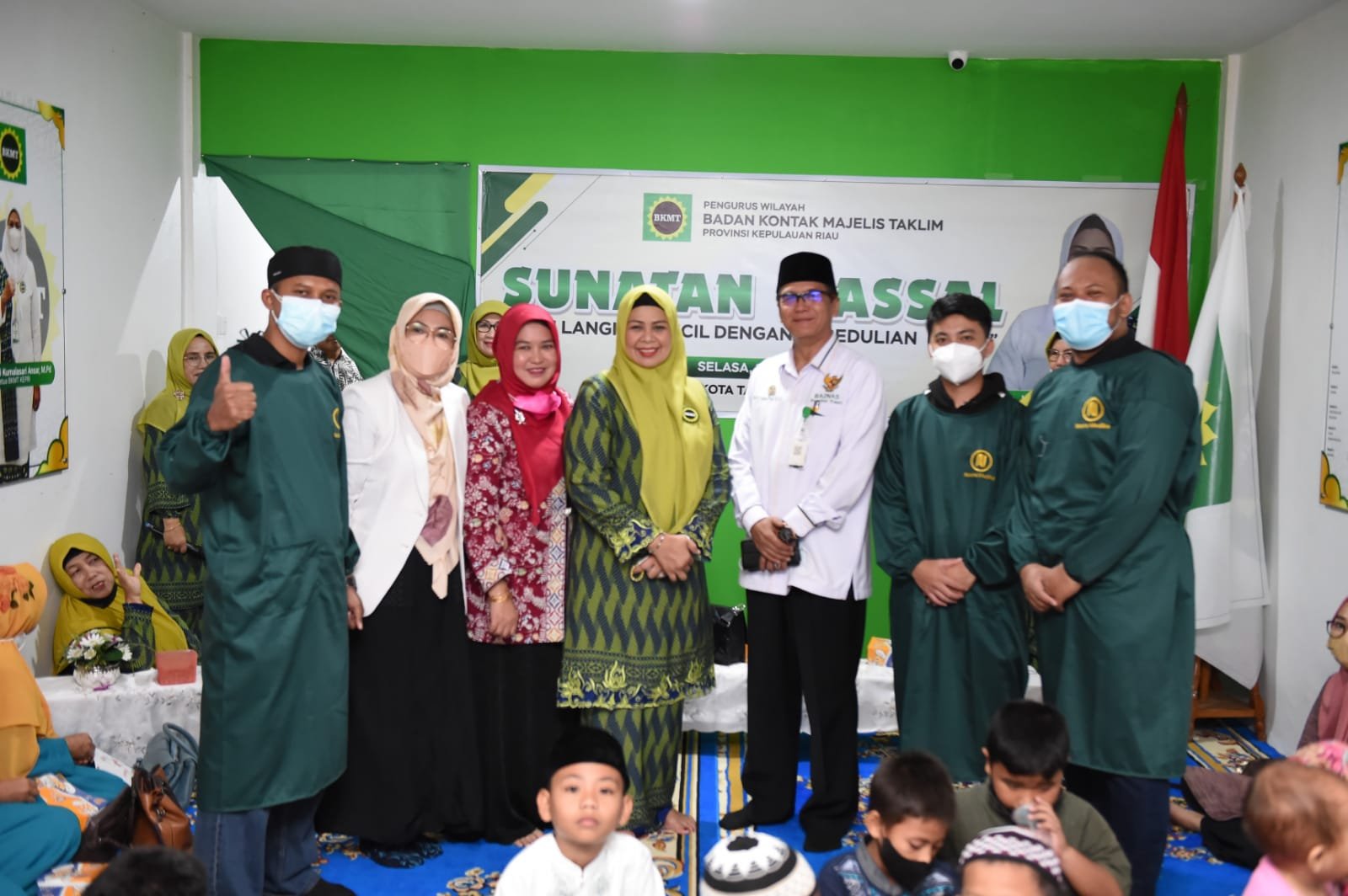 BKMT Kepri Gelar Khitan Massal Gratis untuk 65 Orang di Tanjungpinang