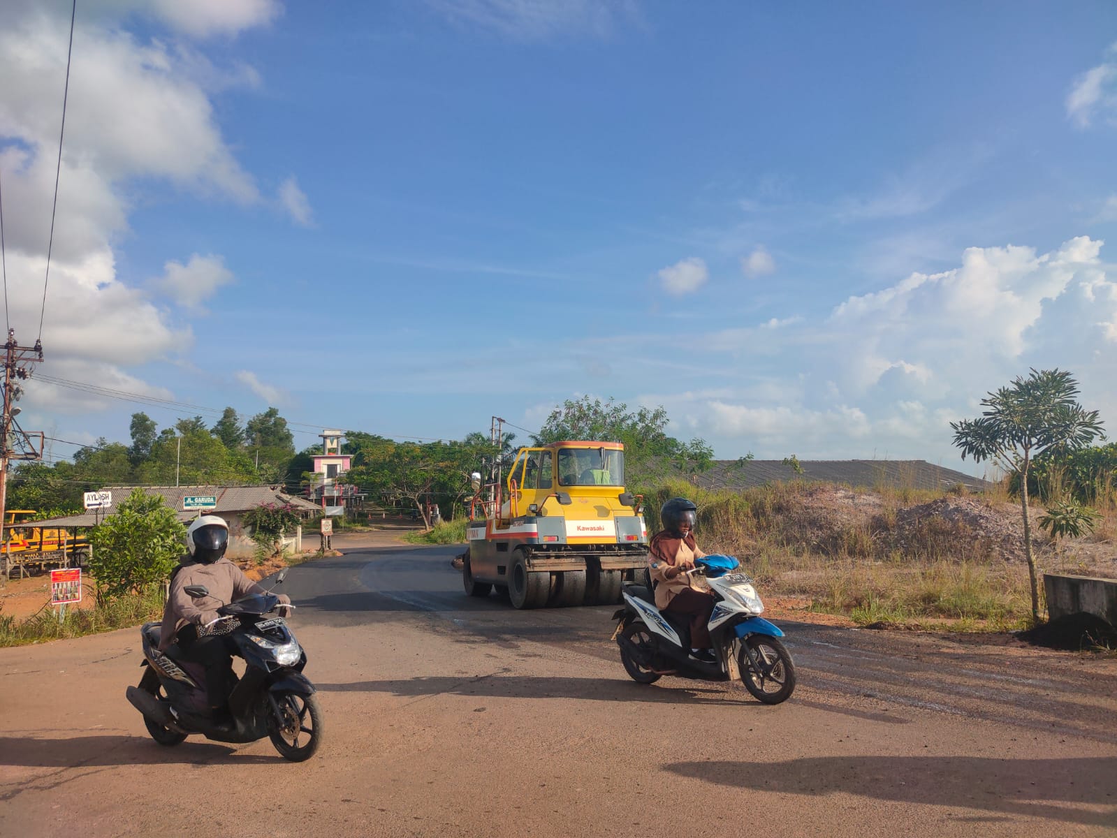 Pemko Tanjungpinang Lakukan Pelebaran Jalan Garuda