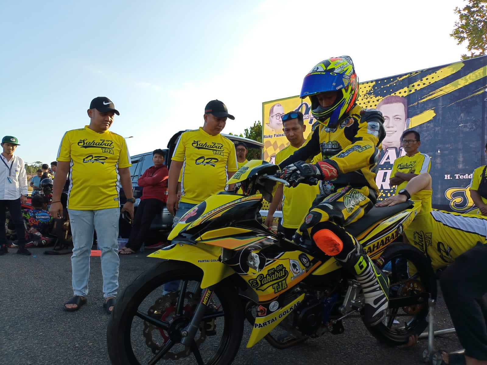Ansar Ahmad Racing Team Diturunkan di Kejurda Road Race Championship 2022