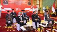 Gubernur Ansar dan Wagub Marlin Saksikan Pidato Kenegaraan Presiden Jokowi