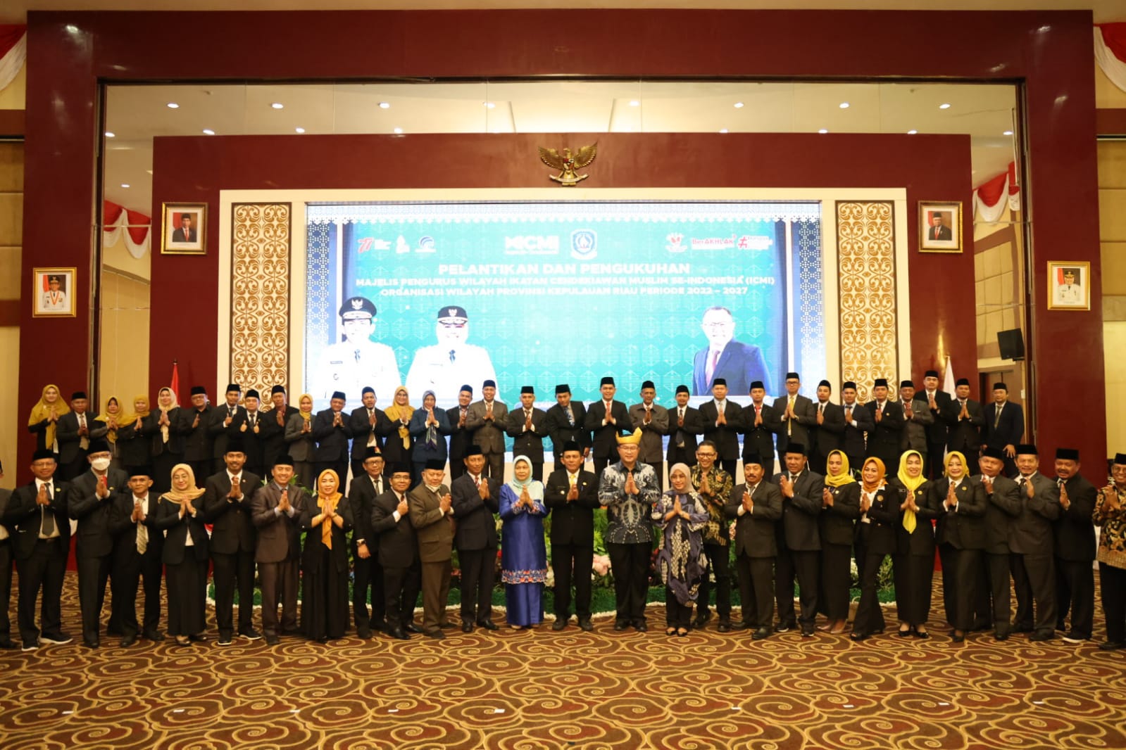 Gubernur Kepri Pimpin Majelis Pengurus Orwil ICMI Kepri 2022-2027