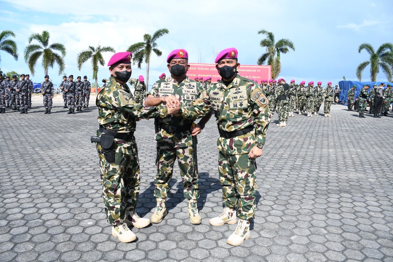 Danyonmarhanlan Resmi di Jabat Mayor Mar Irfan Bhatara