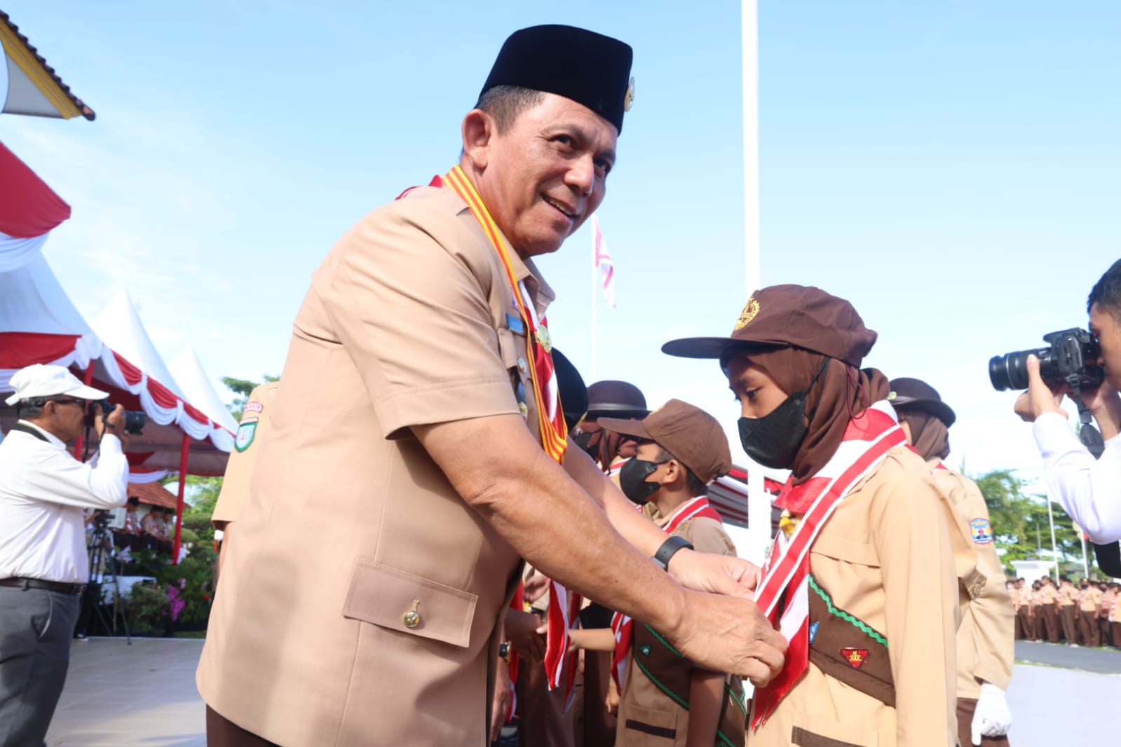 Peringatan Hari Pramuka, Ansar Gelorakan Mengabdi Tanpa Batas Guna Tangguhkan Bangsa