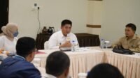 Roby Bahas Penanganan Banjir Bersama BWS Sumatra IV Kepri