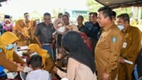 Gubernur Ansar Pantau Imunisasi Anak di Karimun