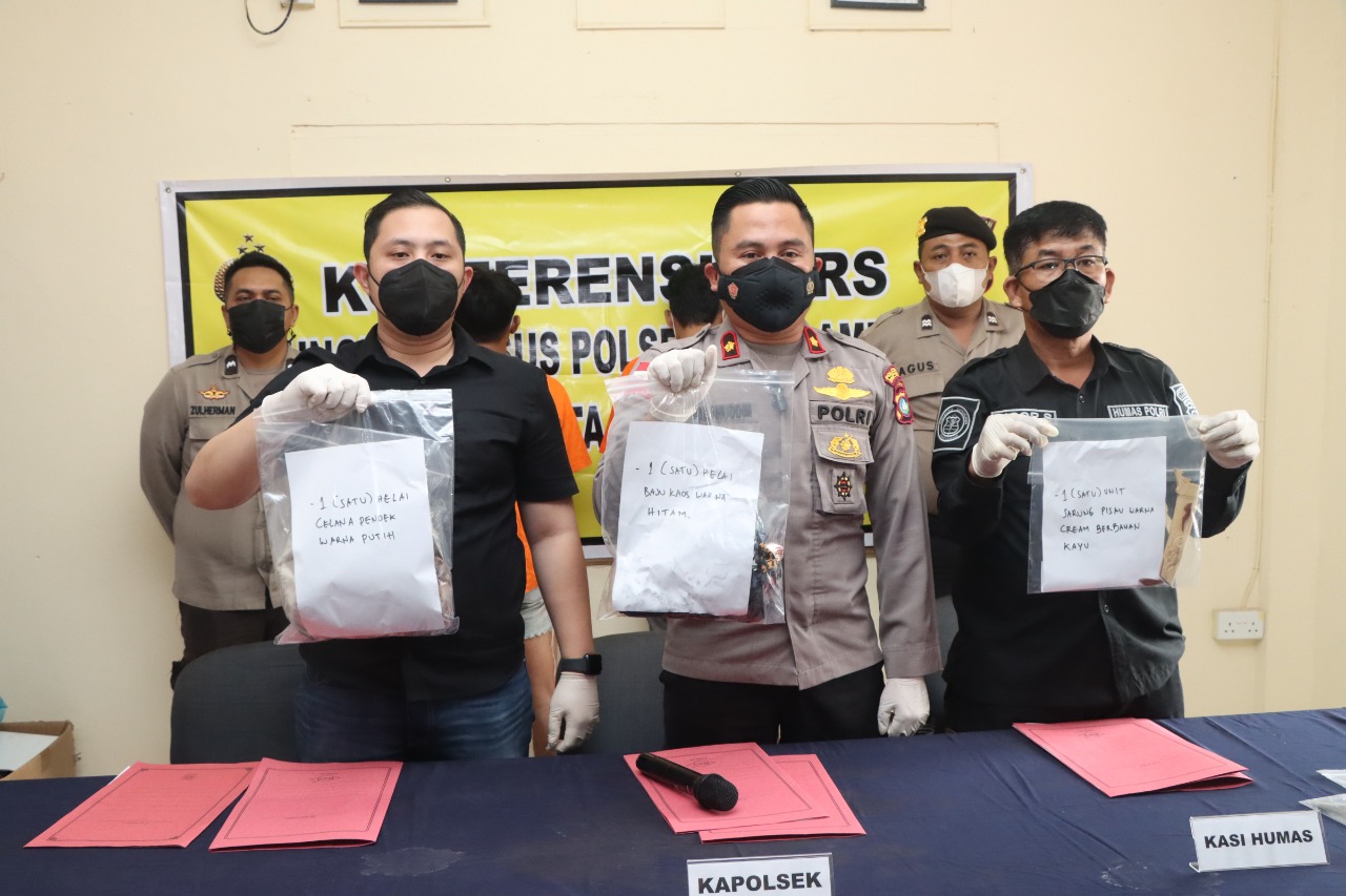 Polsek Batu Ampar Ciduk Dua Pelaku Curanmor