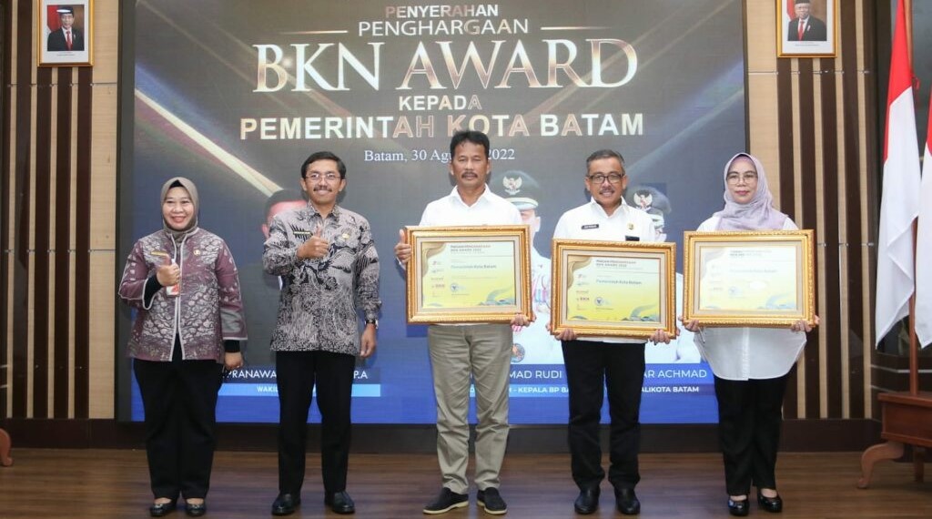 Batam Raih 4 Penghargaan BKN Award 2022