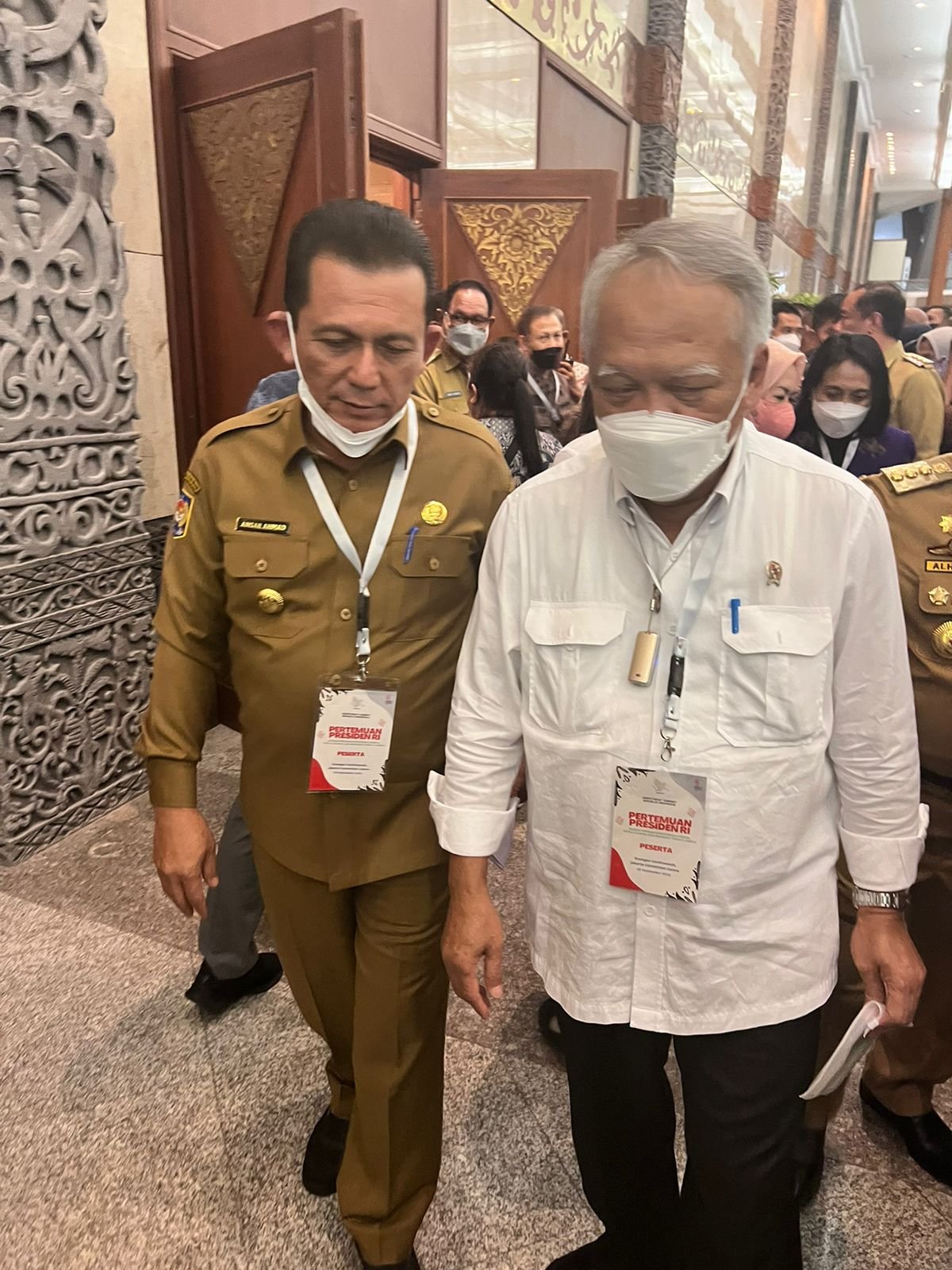 Gubernur Ansar Hadiri Pengarahan Presiden Jokowi Untuk Kendalikan Inflasi