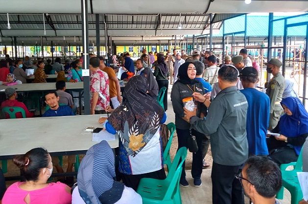 Pemko Tanjungpinang Cabut Undi Tentukan Lapak Pedagang