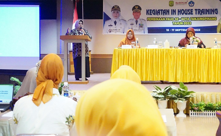 Disdik Tanjungpinang Gelar Pelatihan Guru PAUD