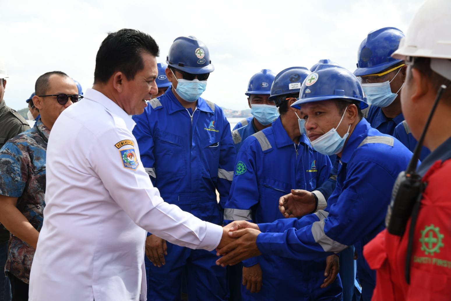 Gubernur Provinsi Kepri Ansar Ahmad Bertemu Para Pekerja (Foto Istimewa)