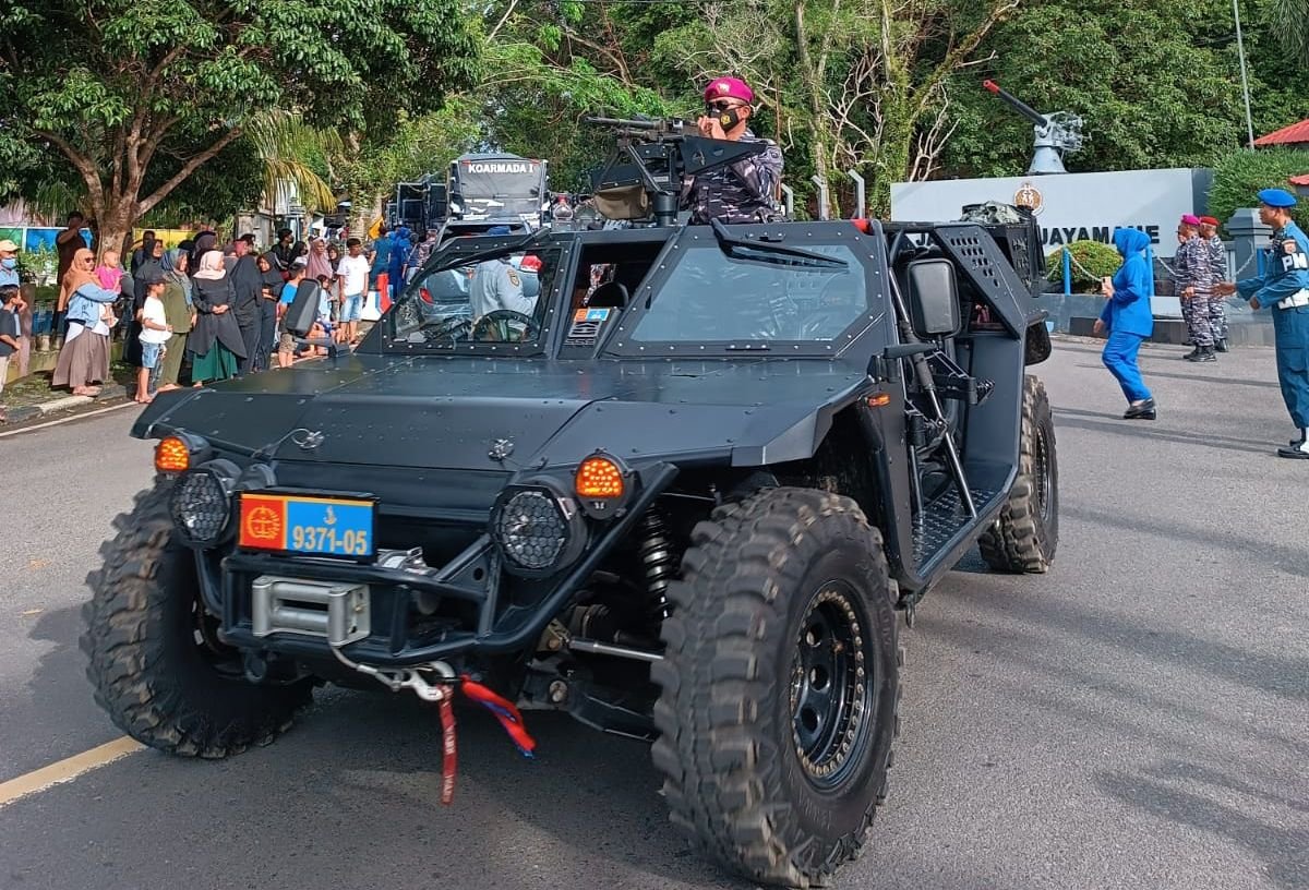 Koarmada I Tanjungpinang Gelar Kirab Meriahkan Hari Armada. (Foto Bentan)