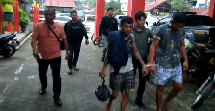 Unit Jatanras Satreskrim Polresta Tanjungpinang Tangkap Dua Pelaku Pencurian di Dompak (f.Bentan)