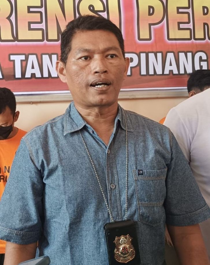 Kasat Narkoba Polresta Tanjungpinang, Akp Efendi. (f. Bentan)