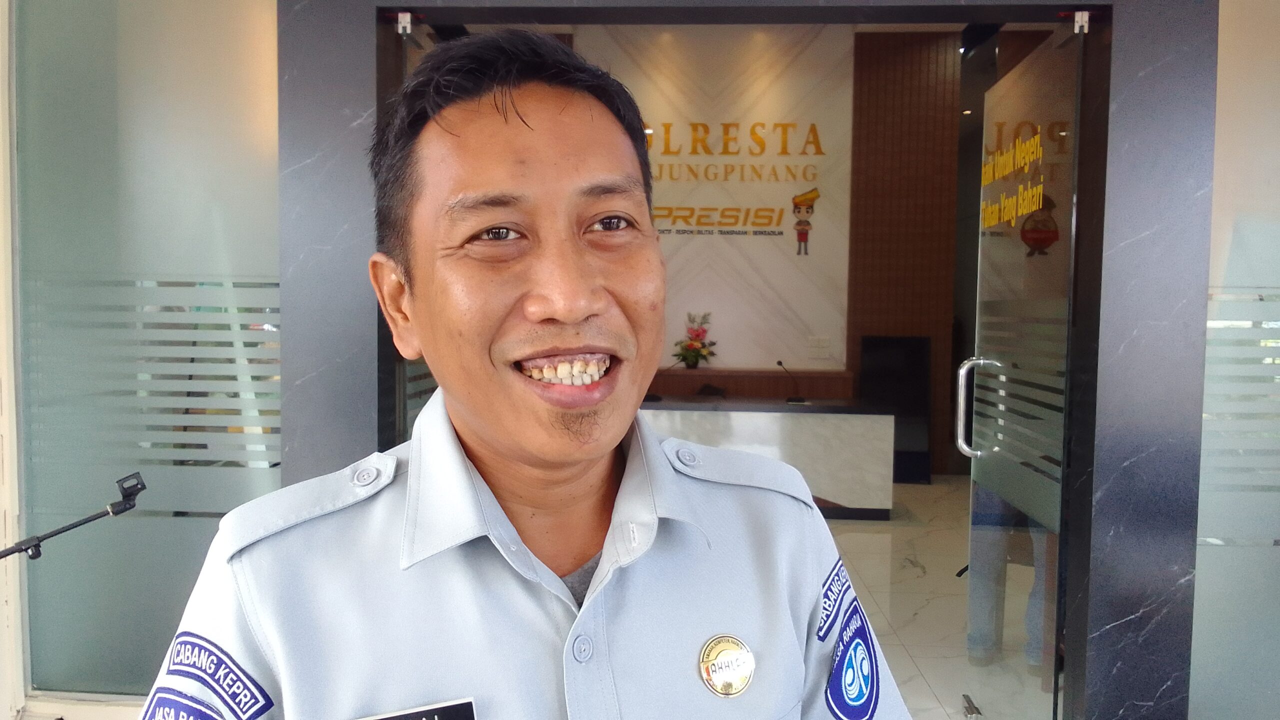 Akmal, Kepala Perwakilan Jasa Raharja Tanjungpinang.