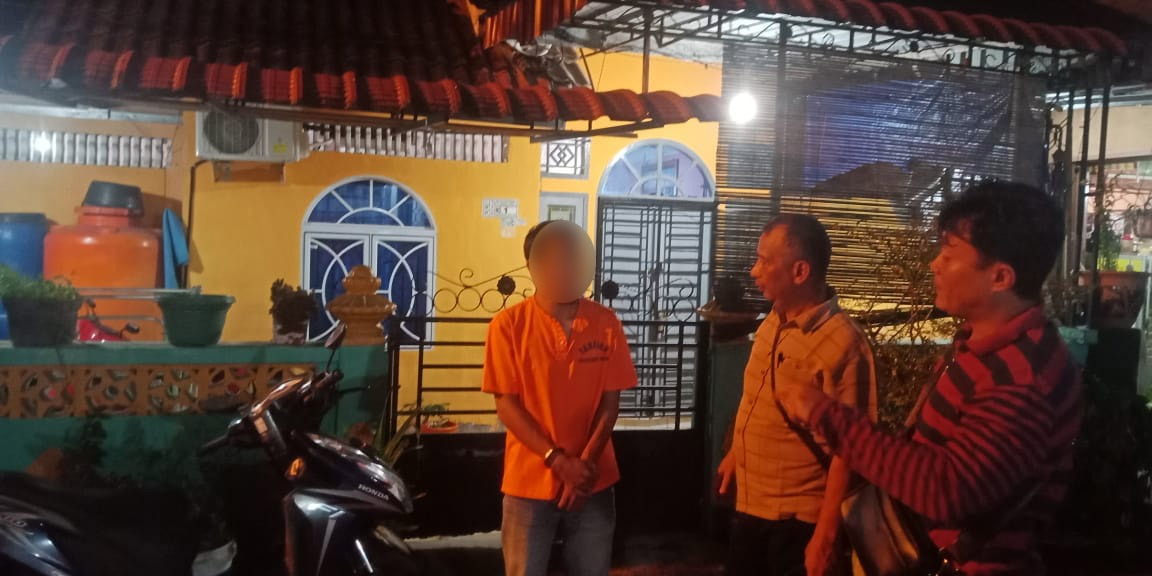 Pelaku Jambret di Kijang Kota di Tangkap Unit Reskrim Polsek Bintan Timur di Tanjungpinang.