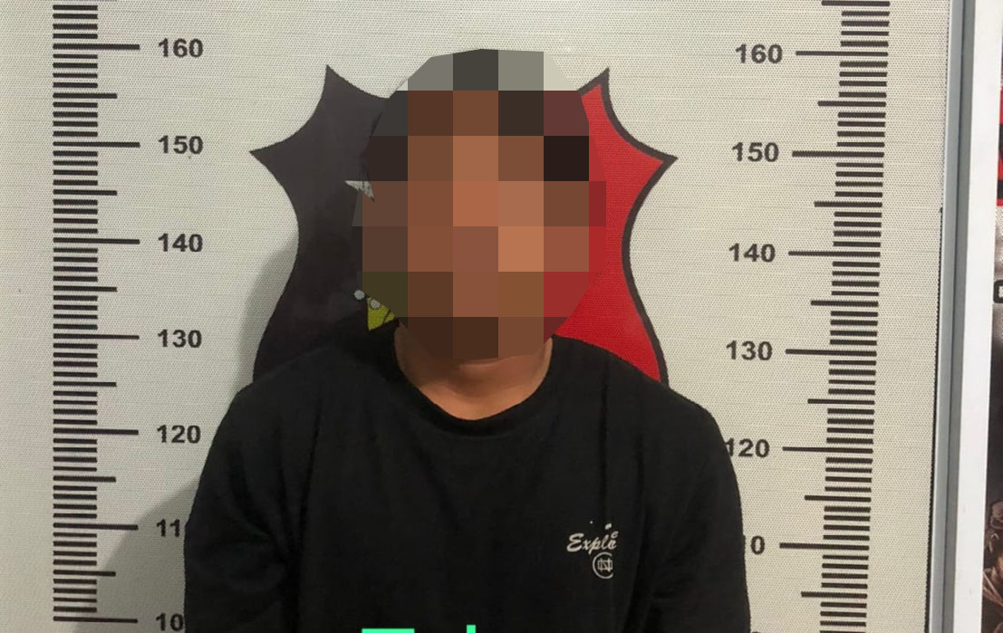Pelaku Pencurian Puluhan Tabung Gas 3 Kg di Tangkap Petugas Kepolisian.