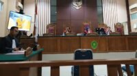 Suasana Sidang Kasus Dugaan Korupsi Lahan TPA Tanjung Uban, Bintan di Pengadilan Negeri Tanjungpinang