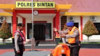 Satpolair Polres Bintan Latih Bintara Remaja Penyelamatan Laut