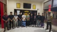 Puluhan Remaja Terlibat Perang Sarung Dihukum Sholat Tarawih di Mushola Polsek Bintan Utara