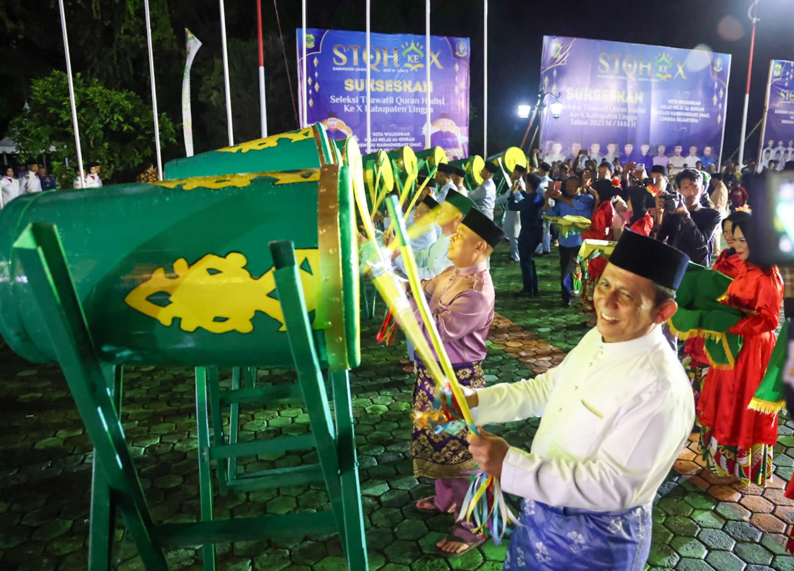Buka STQH X Kabupaten Lingga, Gubernur Ansar Ajak Masyarakat Agar Meresapi Nilai-Nilai Alquran