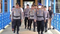 Kapolda Kepri bersama Jajaranya Lakukan Patroli Laut.