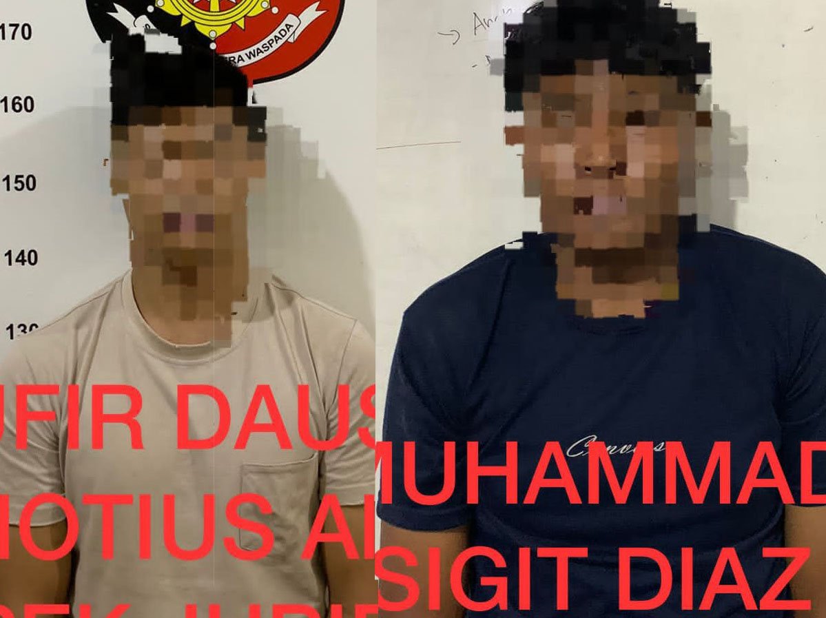 Dua Pelaku Pencurian dengan Kekerasan di Tangkap Tim Jatanras Satreskrim Polresta Tanjungpinang.