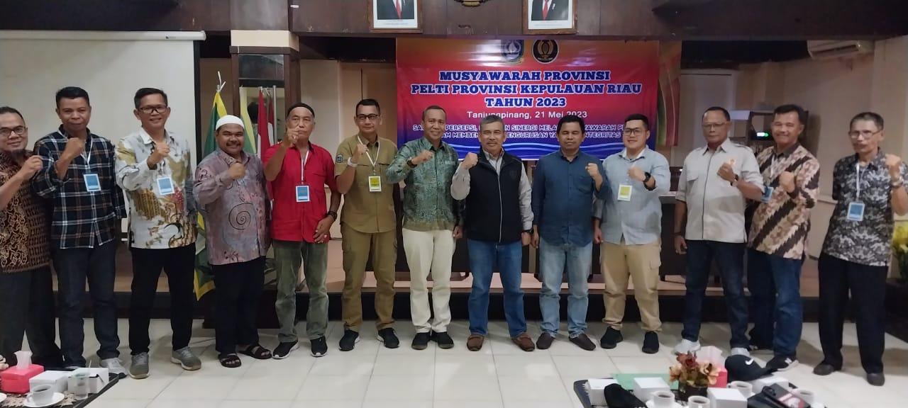 Pengurus Provinsi Persatuan Lawn Tennis Indonesia (Pengprov Pelti) Kepri menggelar musyawarah, di Hotel Sampurna Jaya, Tanjungpinang.