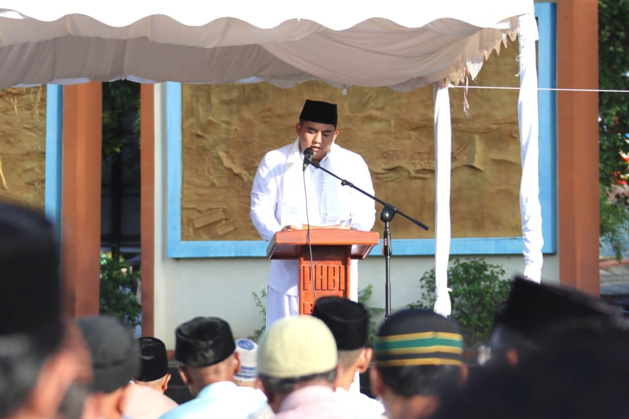 Besok, Bupati Robby Jadi Khatib Sholat Idul Adha di Gor Kawal.