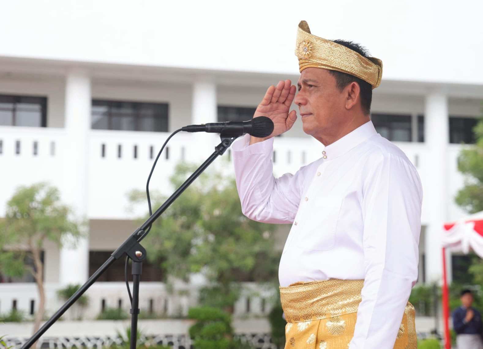 Gubernur Ansar Pimpin Upacara Peringatan Hari Lahir Pancasila