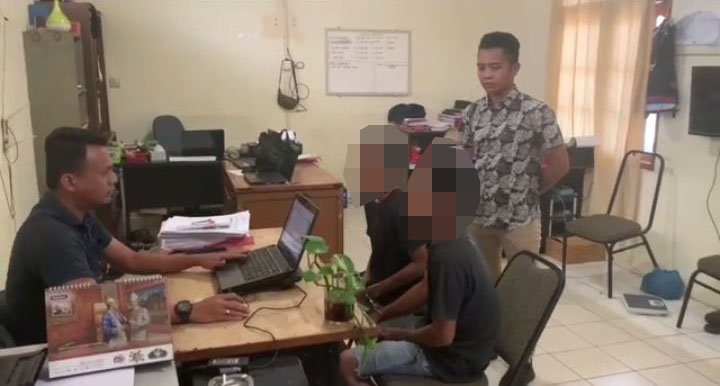 PM dan AF Dua Bersaudara Nekat Bobol Warung di Tanjung Uban, Bintan Diperiksa Polisi.