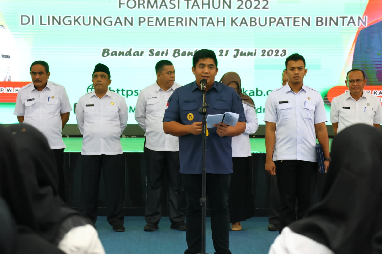 Puluhan Nakes Terima SK PPPK, Bupati Bintan Robby Minta Layanan Kesehatan Ditingkatkan.