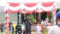 Polresta Tanjungpinang Gelar Upacara HUT Bhayangkara ke 77 Tahun 2023 di Lapangan Pamedan.