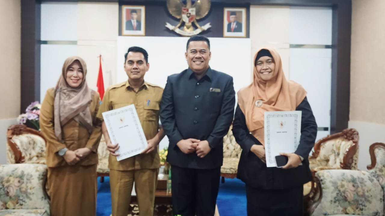 Bupati Roby Tunjuk Nafriyon Sebagai Plt Kadis PMD Bintan.