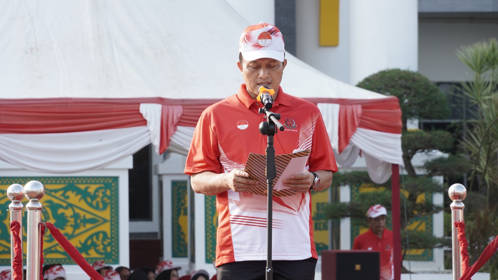 Kajati Kepri Yudi Margono Buka Pekan Olahraga Peringati HBA ke- 63 dan HUT IAD ke- 23.