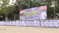 Dankodiklatal Melantik dan Ambil Sumpah 250 Siswa Dikmaba dan Dikmata TNI AL.