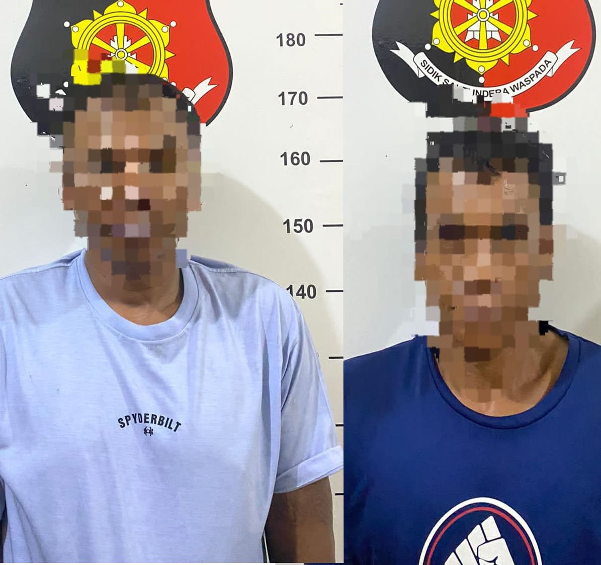 DM (41) dan JO (43) Pelaku Pencurian Hp Supir Lori Ditangkap Unit Jatanras Satreskrim Polresta Tanjungpinang.