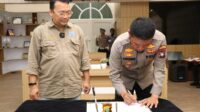 Jalani Hubungan Kerjasama Polresta Tanjungpinang dan Stisipol Raja Haji Tanda Tangan MOU.