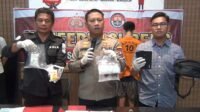 Polisi Tangkap Dua Pengedar Sabu dan Pil Ekstasi di Tanjungpinang.