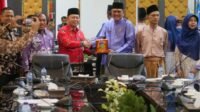 Sambut Kunjungan Pemkab Pelalawan, Pemkab Bintan Sampaikan Performa BPR Bintan.