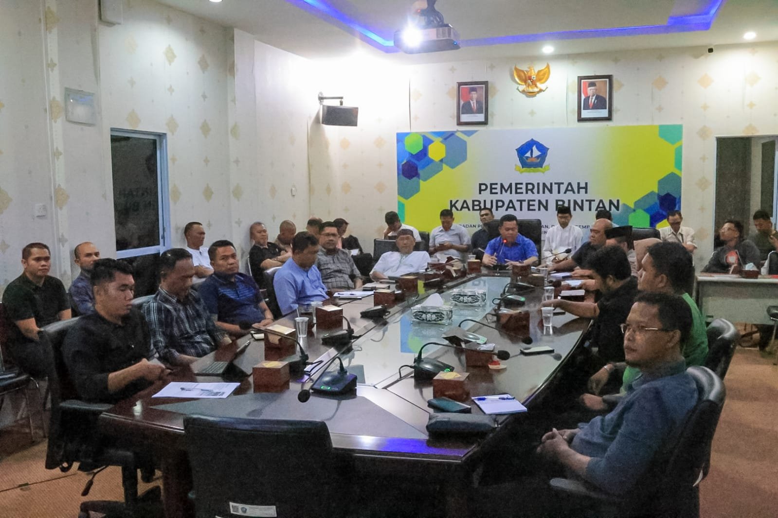 Pemkab Bintan Gelar Rapat Persiapan Peringatan Hari Jadi Kabupaten Bintan Ke-75.