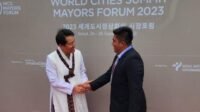 Berbicara Pada WCS Mayors Forum, Bupati Roby Banyak Lakukan Kegiatan Penting di Seoul.