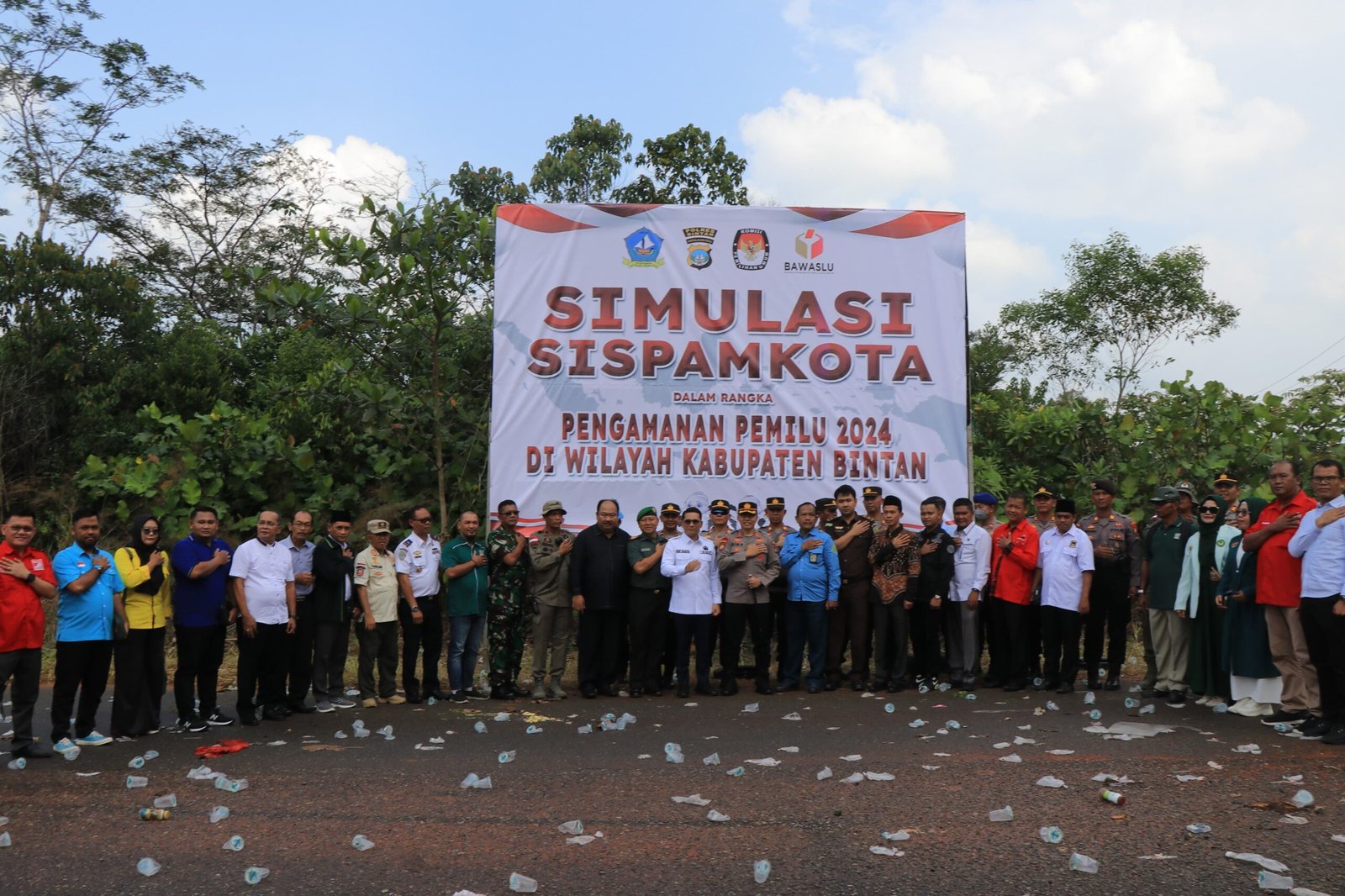 Wabup Osit Harap Pesta Demokrasi 2024 Berjalan Rukun dan Damai.