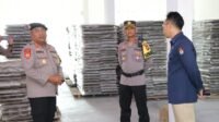 Antisipasi Gangguan Keamanan, Polresta Tanjungpinang Tingkatkan Pengamanan Gudang Logistik KPU.