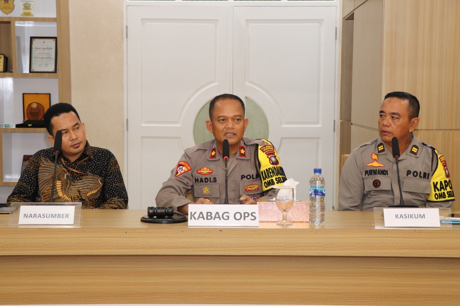 Polresta Tanjungpinang Gelar Sosialisasi Hukum Pidana dan Tipidum pada Pemilu 2023-2034.