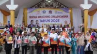 Bupati Roby Tutup Kompetisi Marching Championship di Bintan.