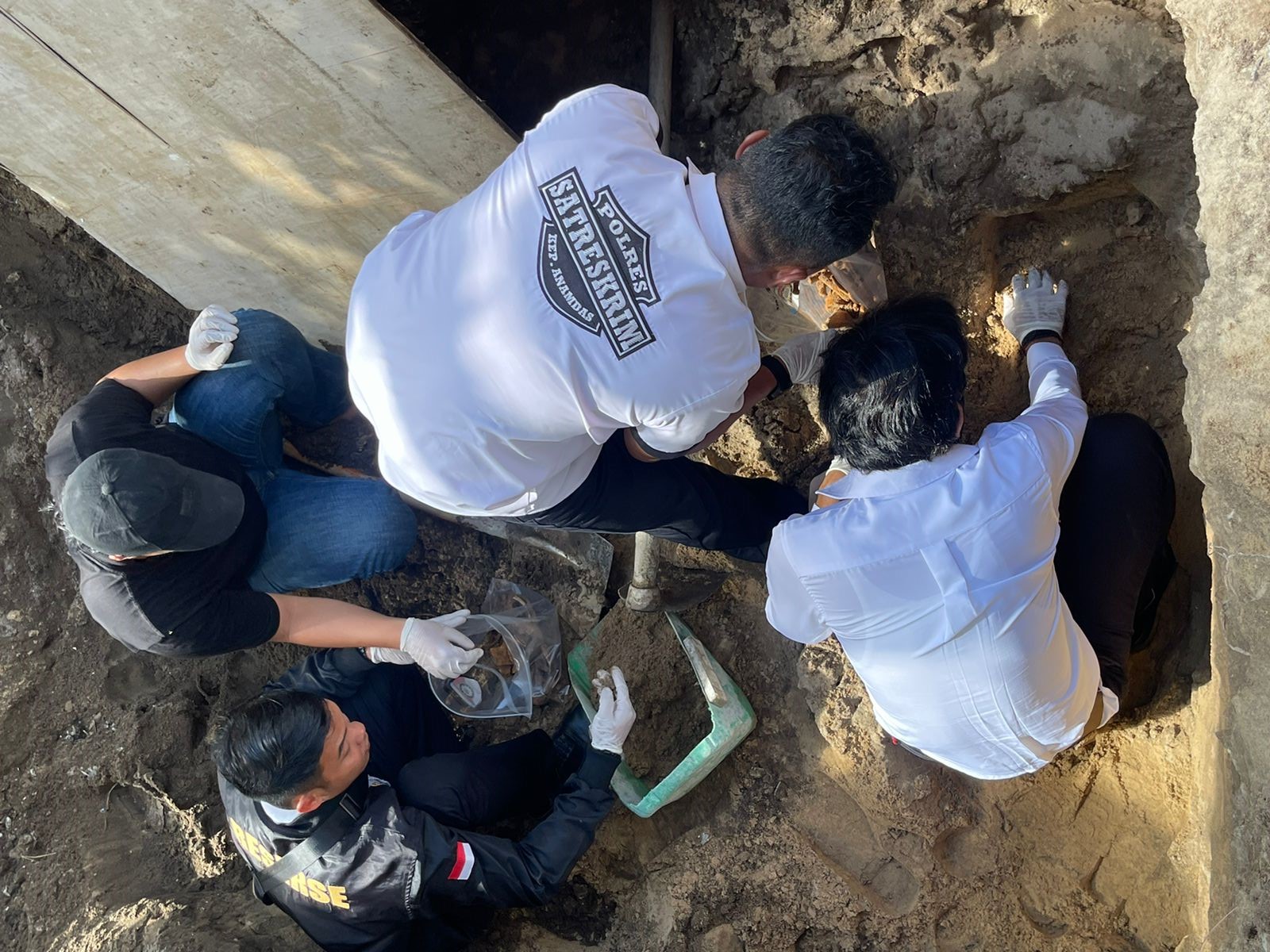 Pekerja Proyek RSUD Tarempa Temukan Kerangka Manusia saat Gali Lubang untuk Septic Tank.