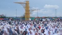 Ribuan Masyarakat Tanjungpinang Antusias Ikuti Doa dan Sholawat Dukung Palestina.