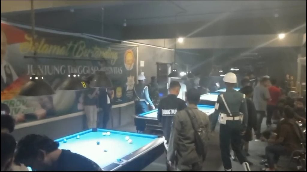 Polres Bintan Gelar Razia Gabungan di Tempat Hiburan Malam.