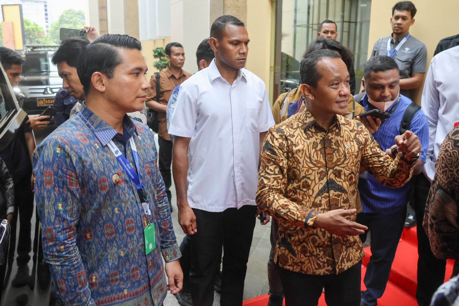 Wabup Bintan Ikuti Rakornas Investasi Bersama Presiden Jokowi.